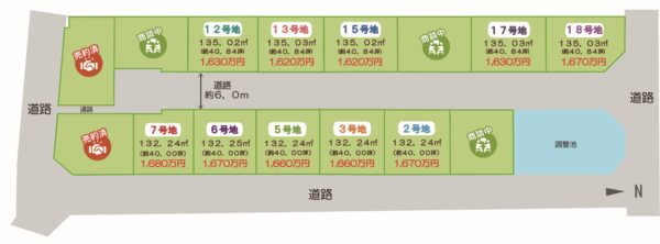 かとうタウン八木～上品寺町12期 画像2