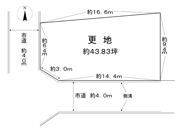 橿原市吉田町土地 画像1