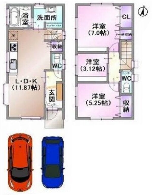 橿原市菖蒲町1丁目中古一戸建 画像1