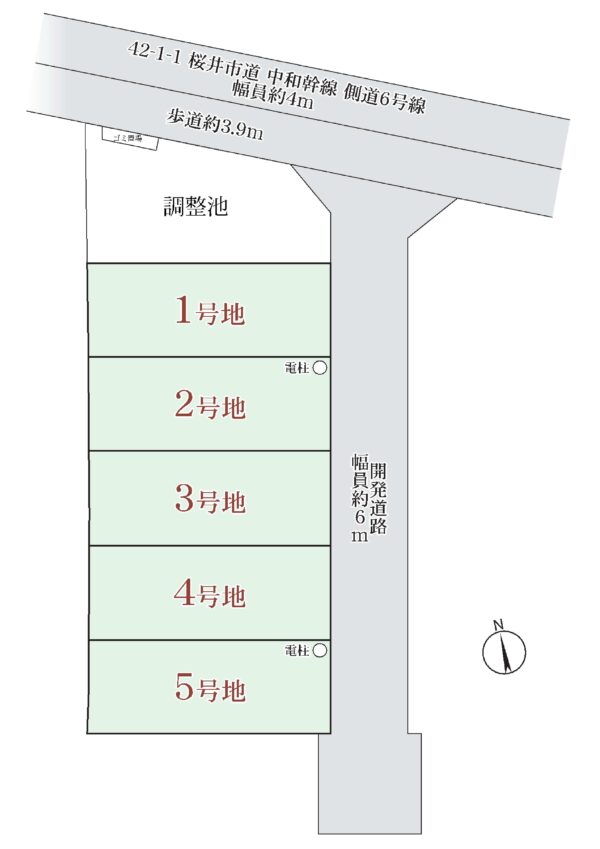 桜井市金屋土地（3号地） 画像1