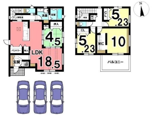 橿原市縄手町未入居一戸建 画像1