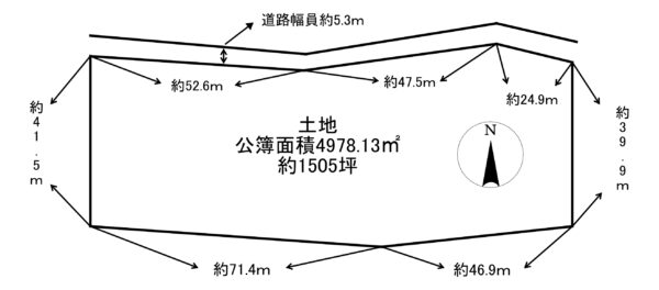 桜井市萱森土地 画像1